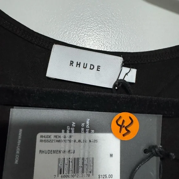 Rhude Embroidered Logo Tank Top - Picture 4 of 5